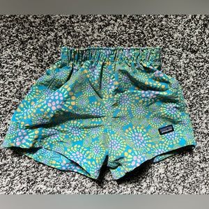 Patagonia 3-6 Months “Flower Power” Baggies Shorts